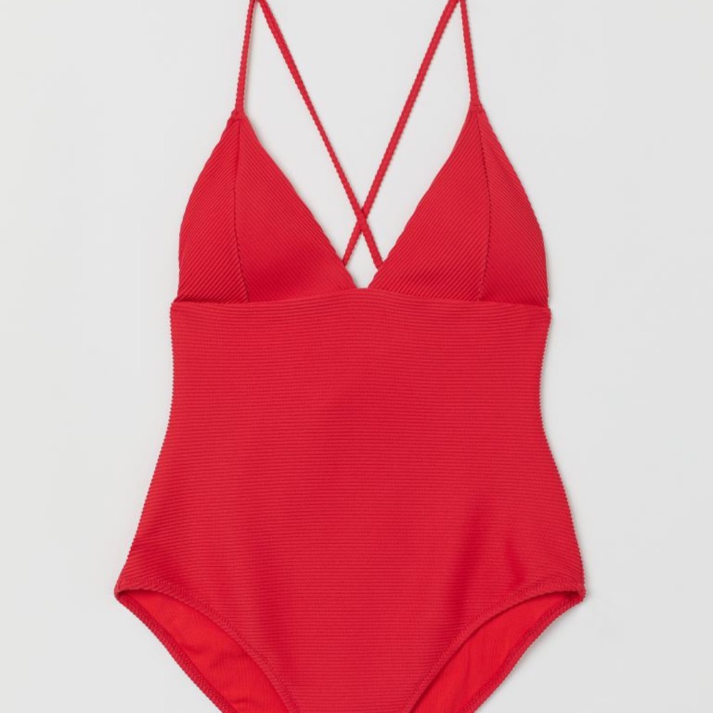 Red One-Piece - Picture 2 of 6